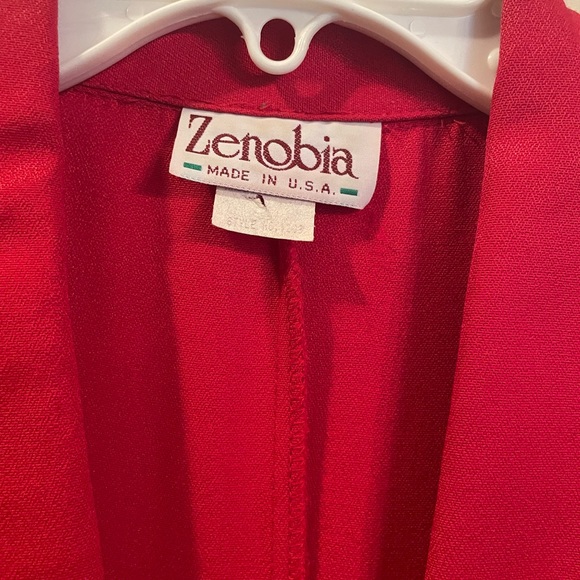 Red Women’s Dress  Zenobia - Picture 4 of 9